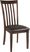 Riverdale Cherry 5 Pc Round Dining Room with Slat Back Chairs