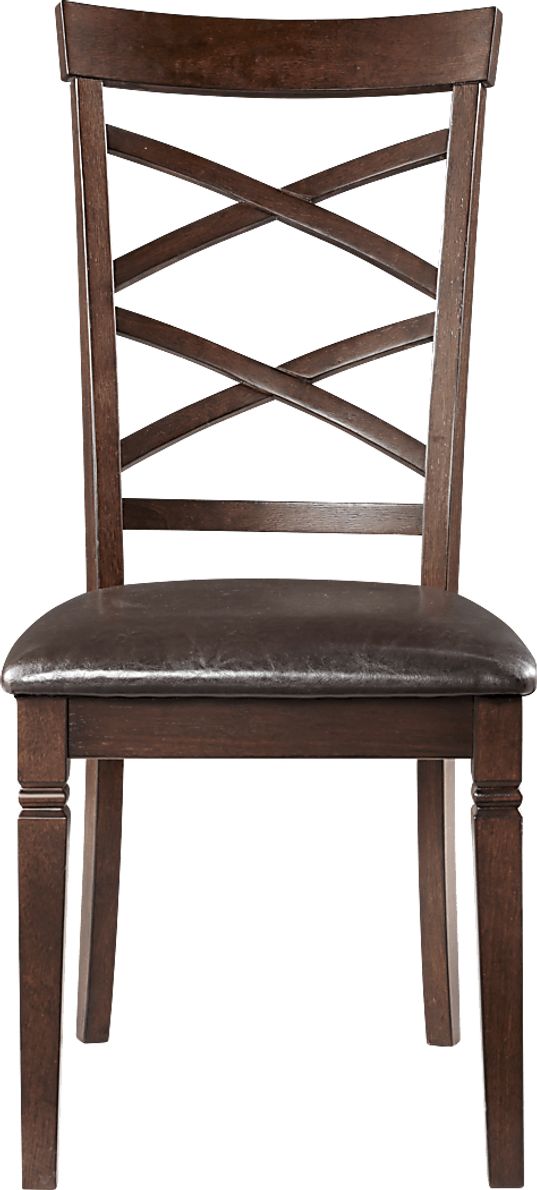 Riverdale Cherry X-Back Side Chair
