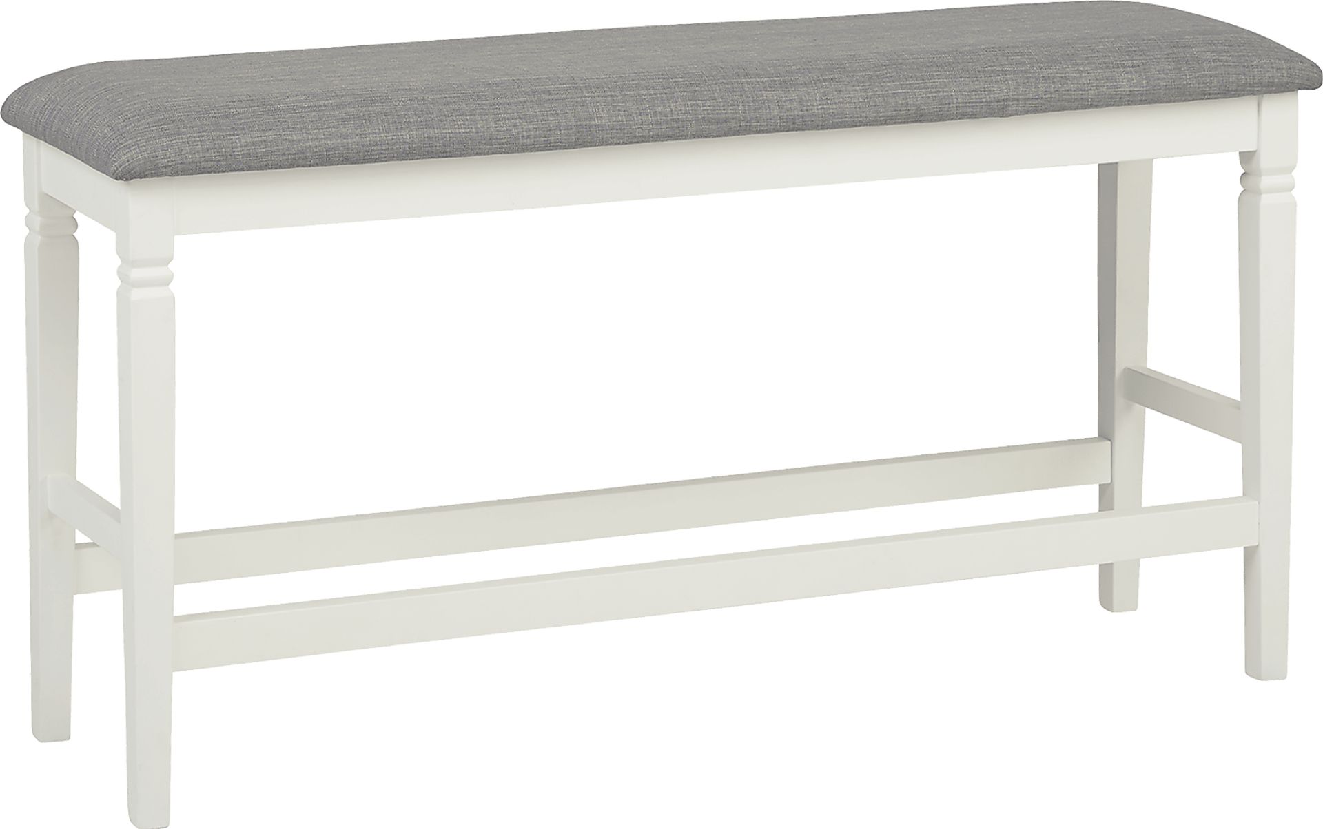 Riverdale White Colors,White Counter Height Bench Rooms to Go