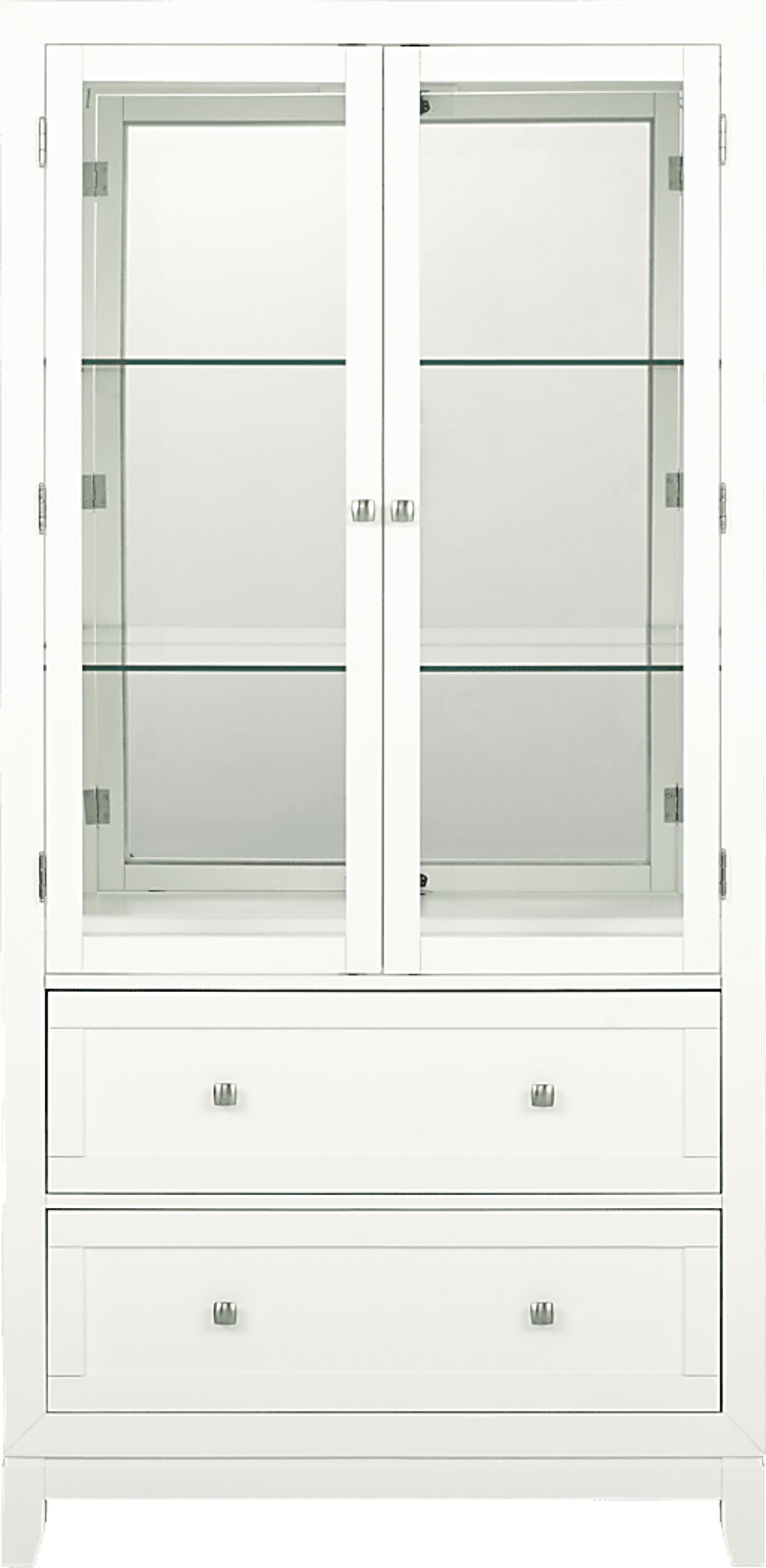 Riverdale White Curio - Image 1