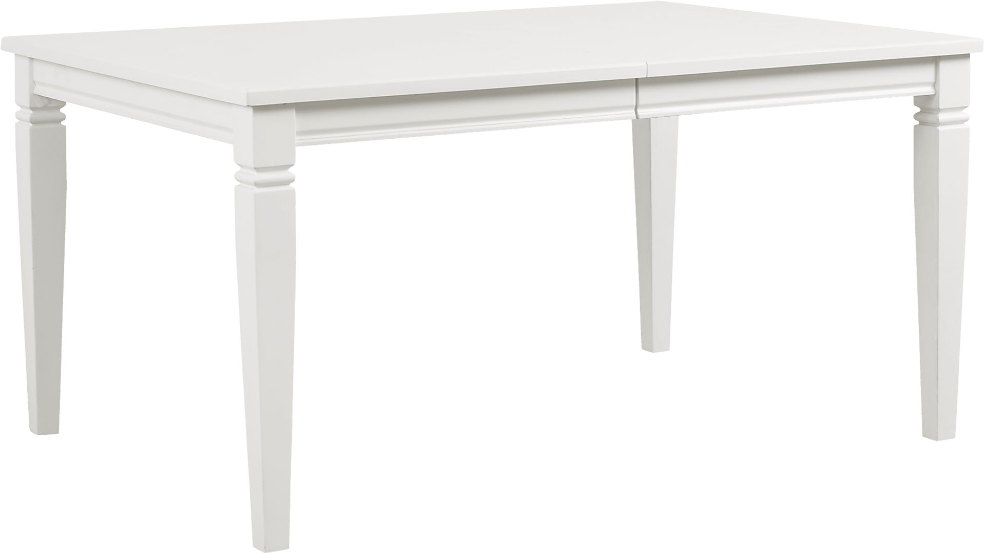 Riverdale White 5 Pc Rectangle Dining Room with X-Back Chairs - Image 3