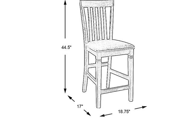Dimension Image. Please refer to the Dimension Tab on this page for dimension details.