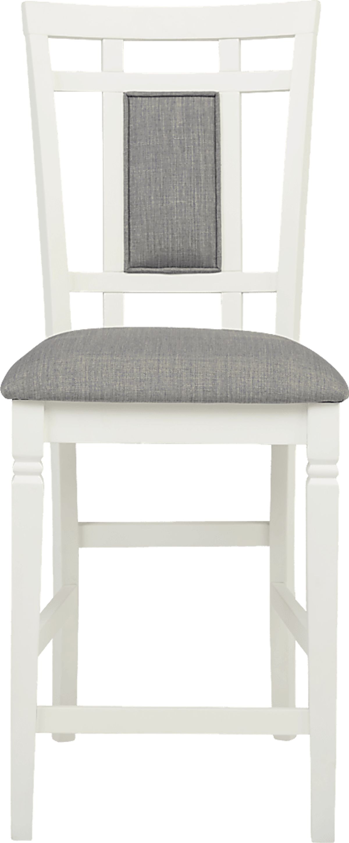 Riverdale White Colors,White Upholstered Back Counter Height Stool