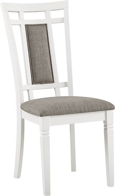 upholstered back side chair