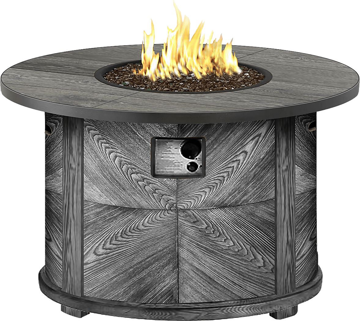 Riverfront Gray Outdoor Fire Pit Rooms To Go