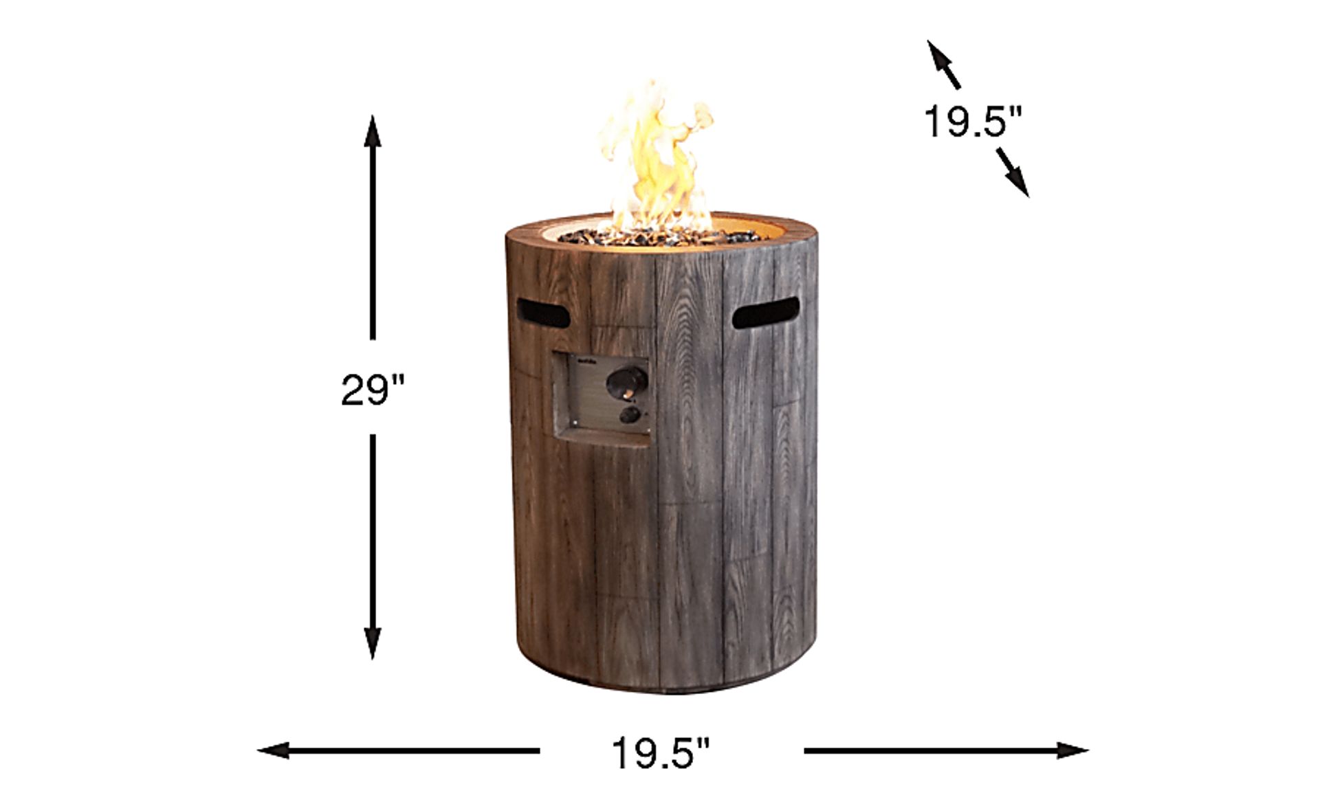 Dimension Image. Please refer to the Dimension Tab on this page for dimension details.