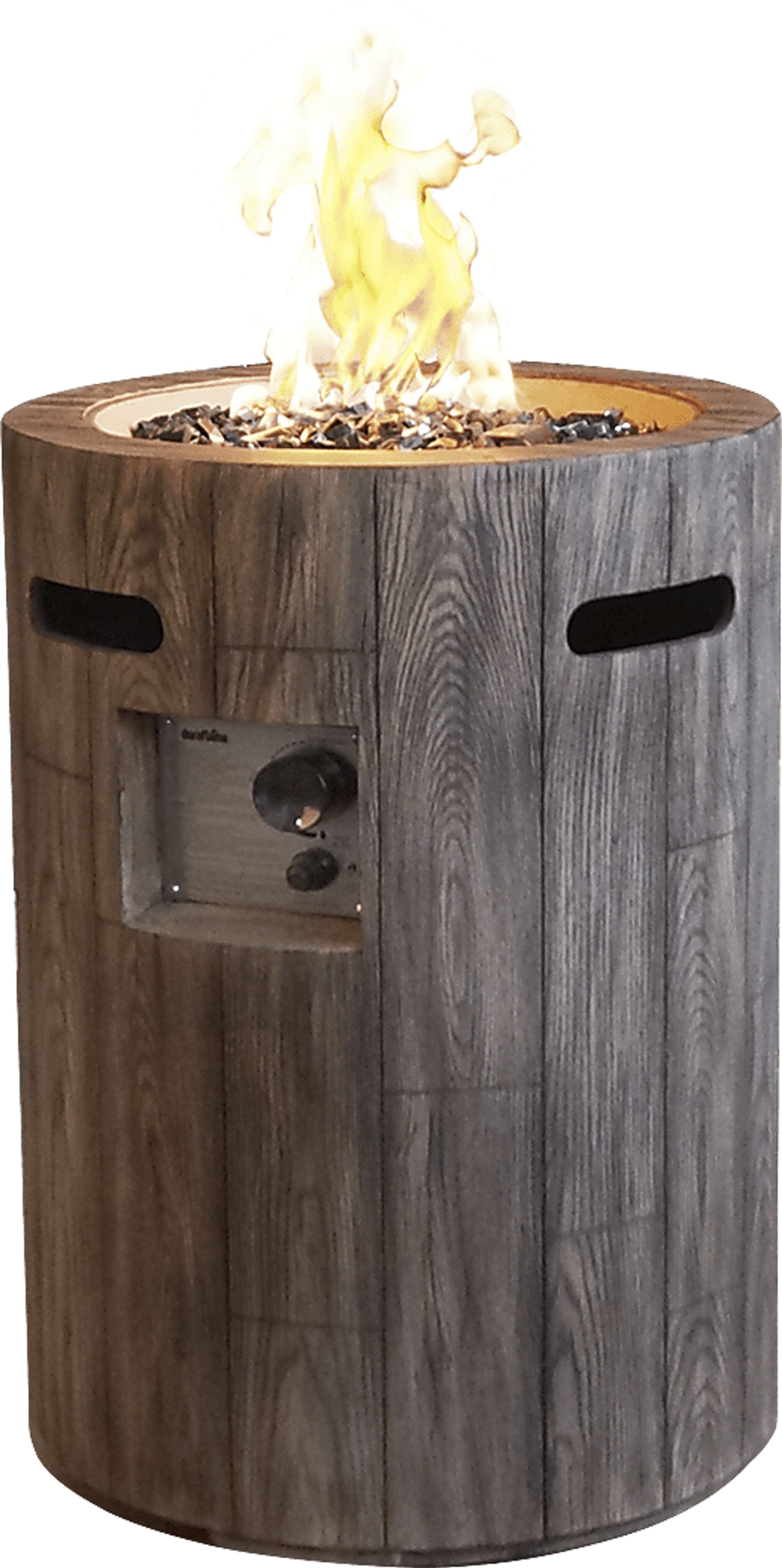 Riverfront Gray Outdoor 19.5 in. Round Fire Pit - Image 1