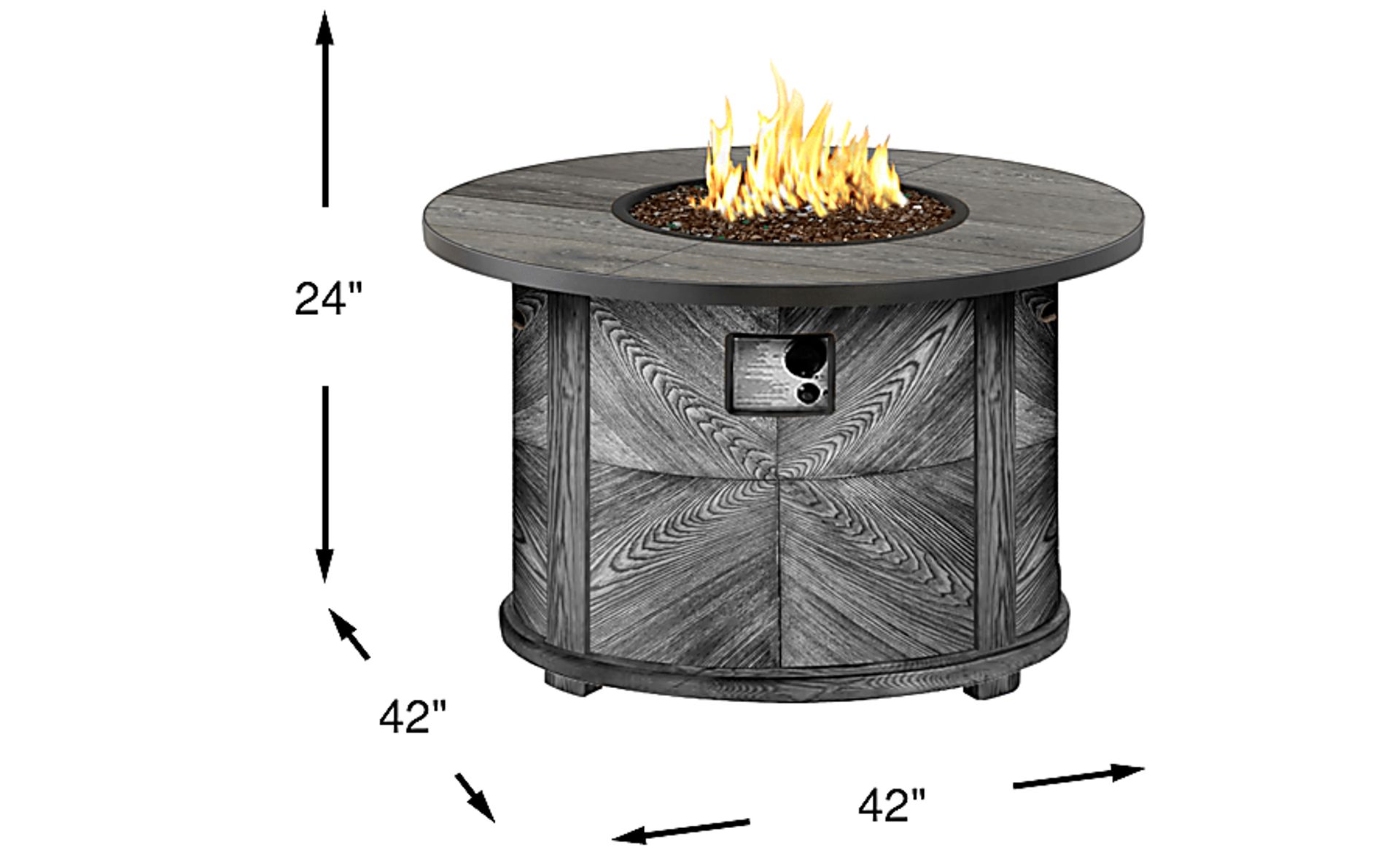 Dimension Image. Please refer to the Dimension Tab on this page for dimension details.