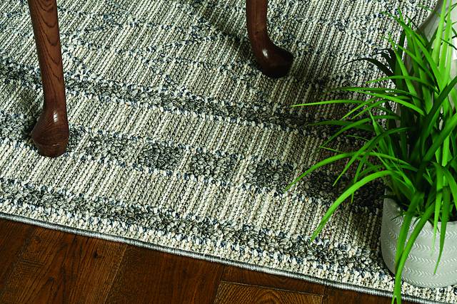 Riverhaven Gray 5' x 7'6 Indoor/Outdoor Rug - Thumbnail - Image 2