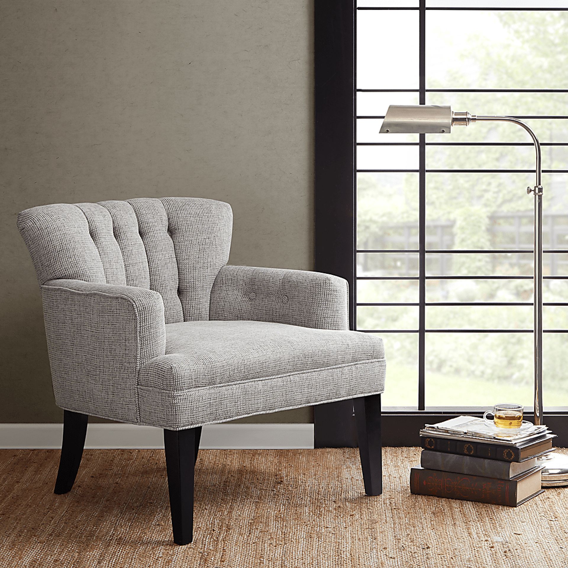 Riveria Gray Accent Chair - Image 2