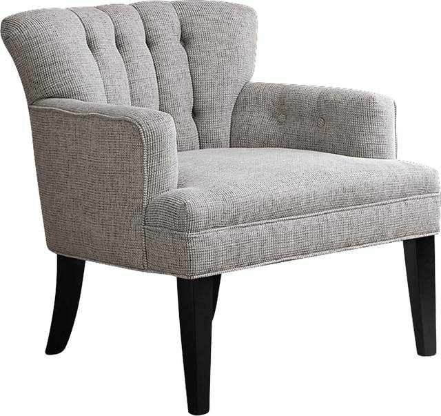 Riveria Gray Accent Chair - Thumbnail - Image 1