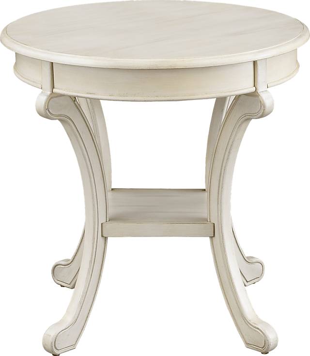 Riverine Cream Accent Table - Thumbnail - Image 2