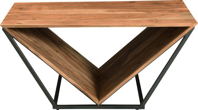 Riverlon Brown Cocktail Table - Thumbnail - Image 3