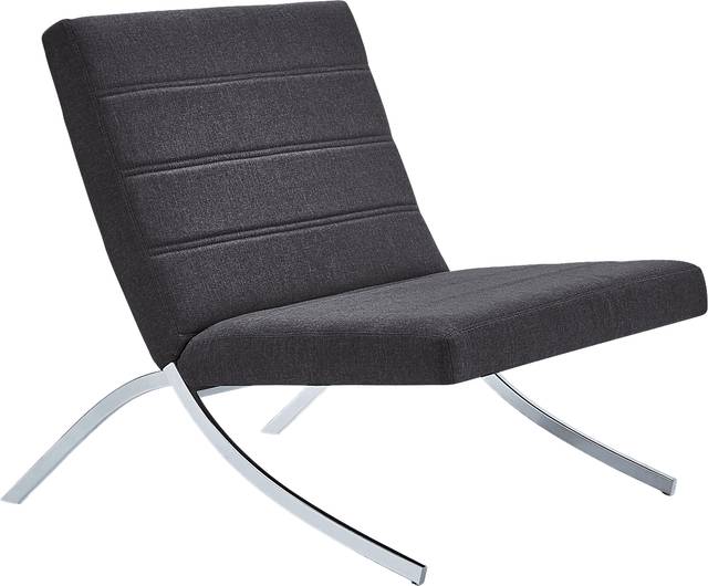 Rivershire Dark Gray Accent Chair - Thumbnail - Image 1