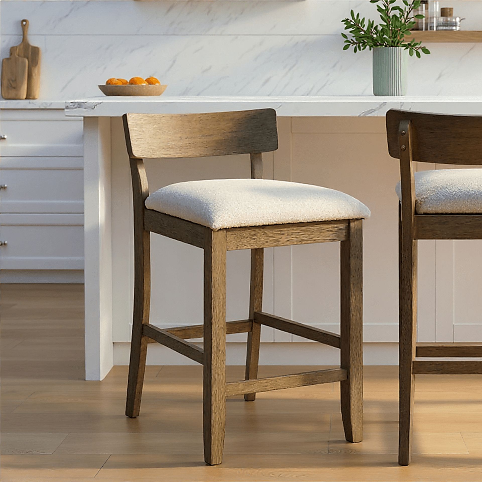 Riverstar Brown Counter Height Stool - Image 2