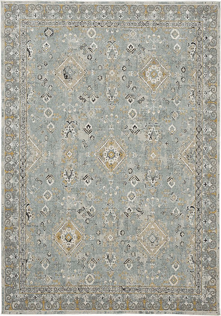 Riverwick Blue 7'10 x 10'3 Rug