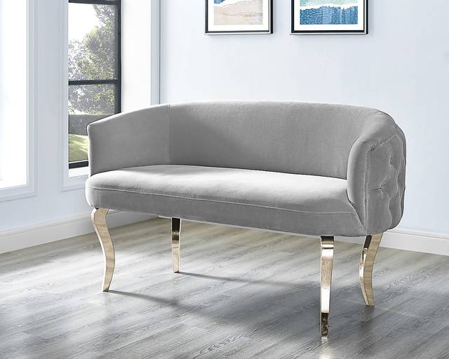 Rivka Gray Settee - Thumbnail - Image 3