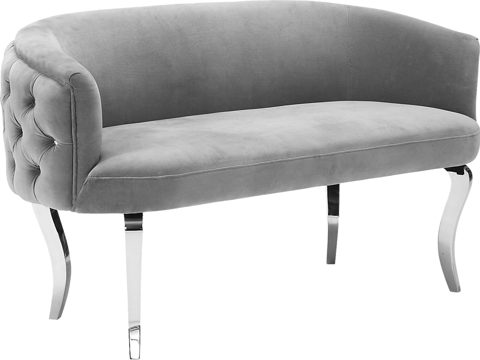 Rivka Gray Settee - Image 1