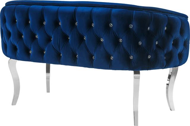 Rivka Navy Settee - Thumbnail - Image 2