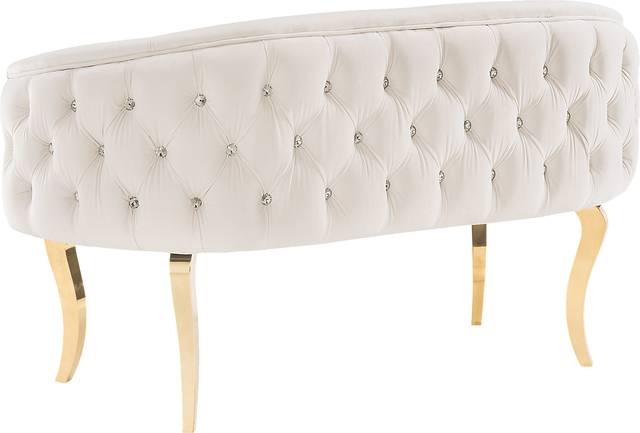 Rivka White Settee - Thumbnail - Image 2