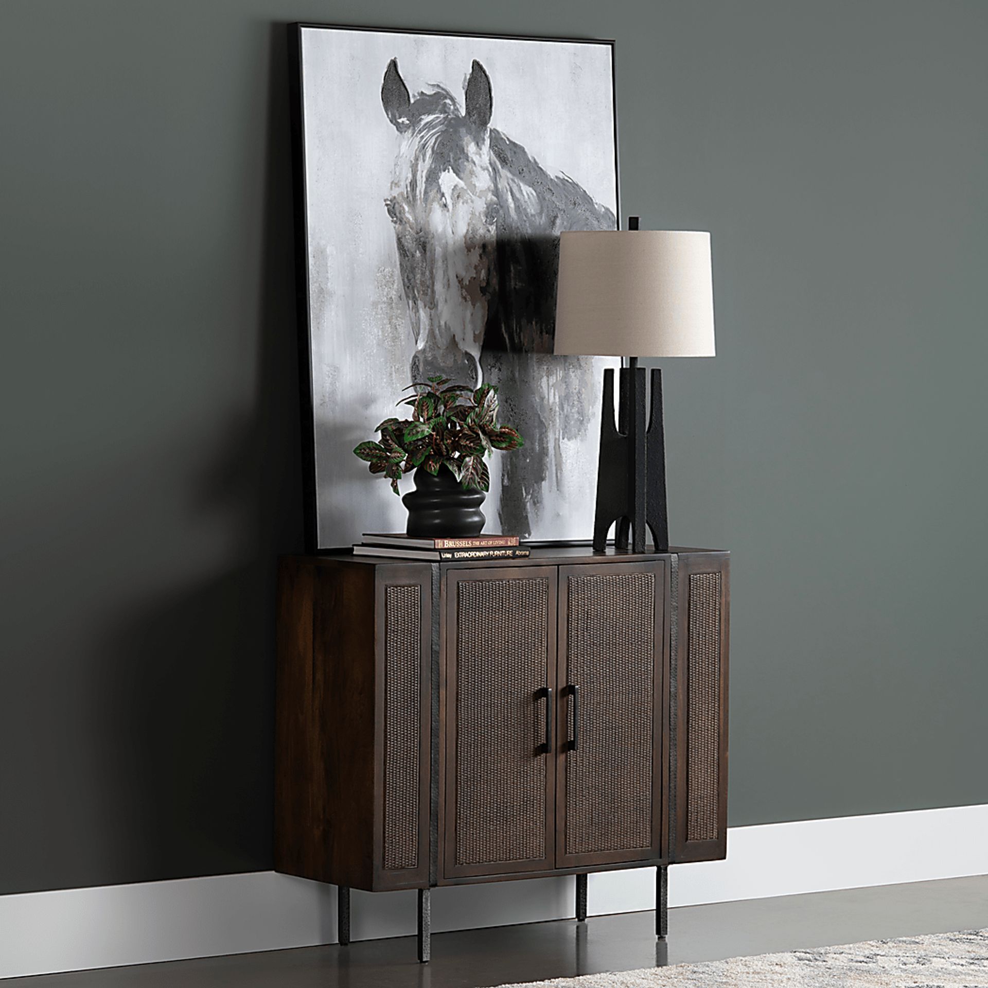 Rivlyn Brown Accent Cabinet - Image 2