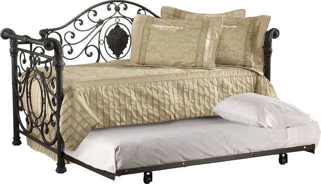 Rivoli Metal Daybed With Trundle - Thumbnail - Image 1