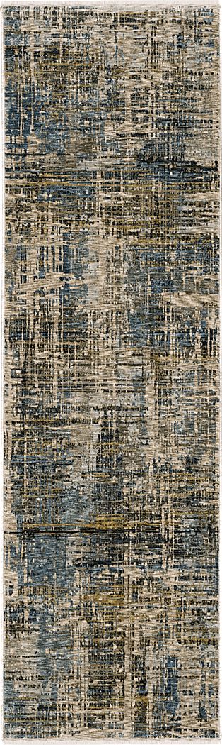 Riyar Blue 2'3 x 7'6 Rug