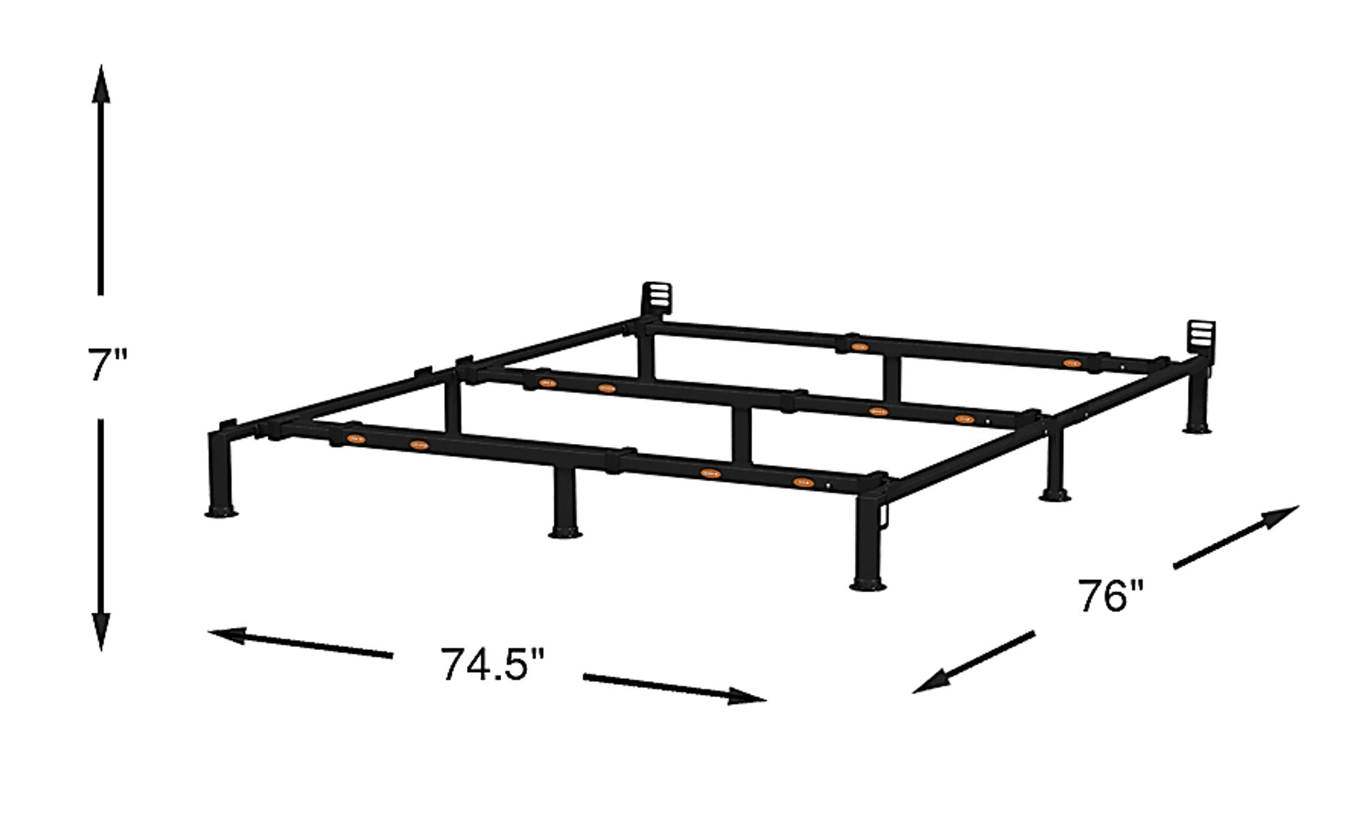 Dimension Image. Please refer to the Dimension Tab on this page for dimension details.