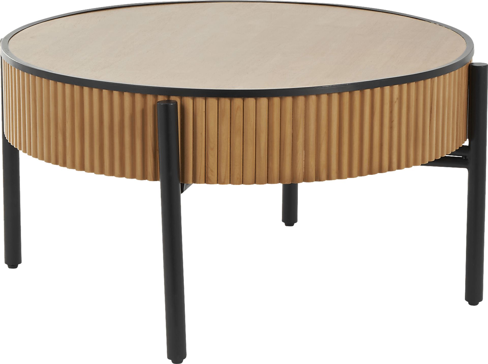 Rizro Brown Coffee Table - Image 6