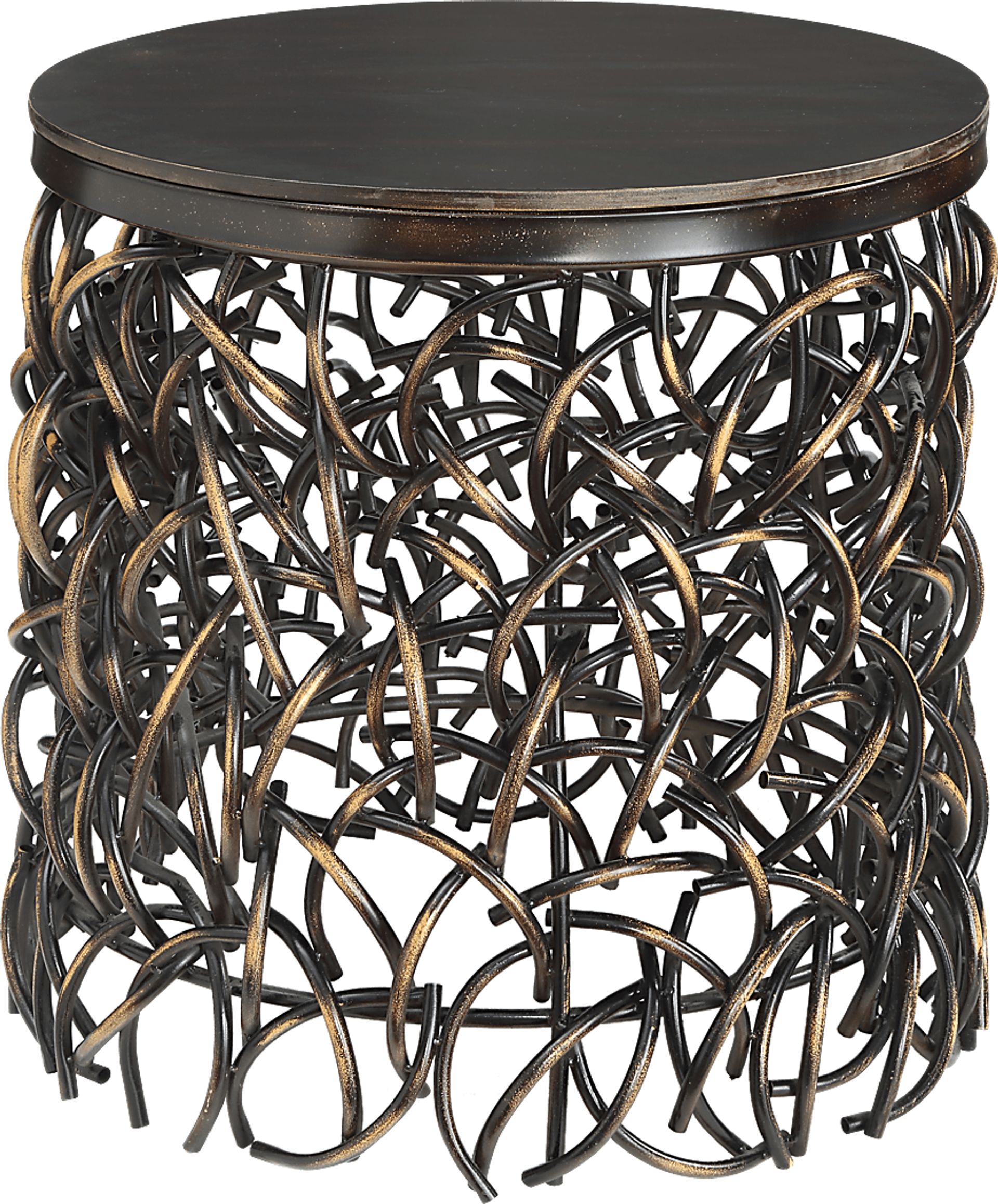 Roan Brown Accent Table - Image 1