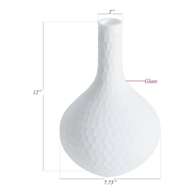 Roandale White Vase - Thumbnail - Image 2