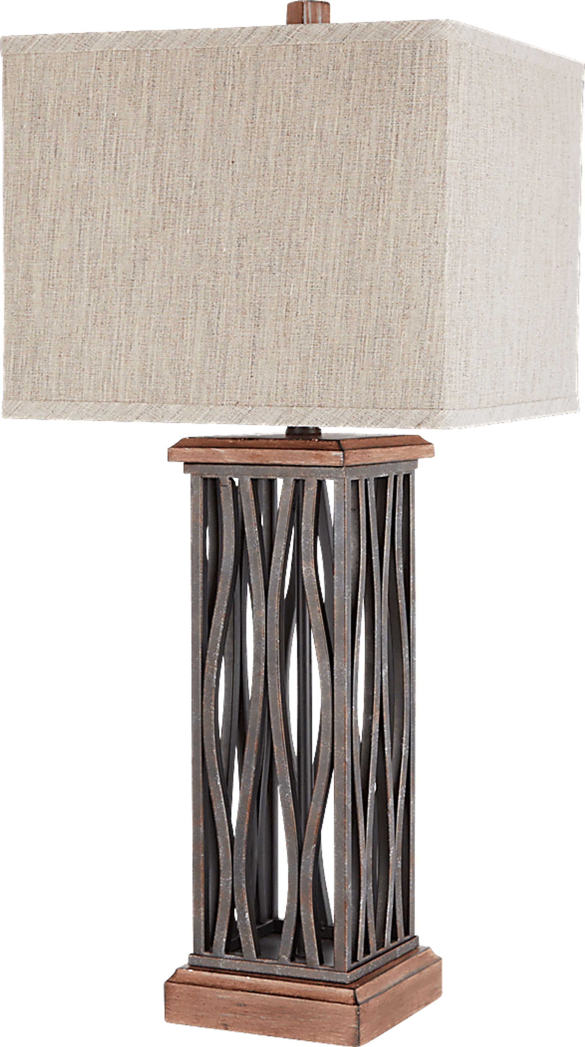 Roane Gray Lamp - Image 1