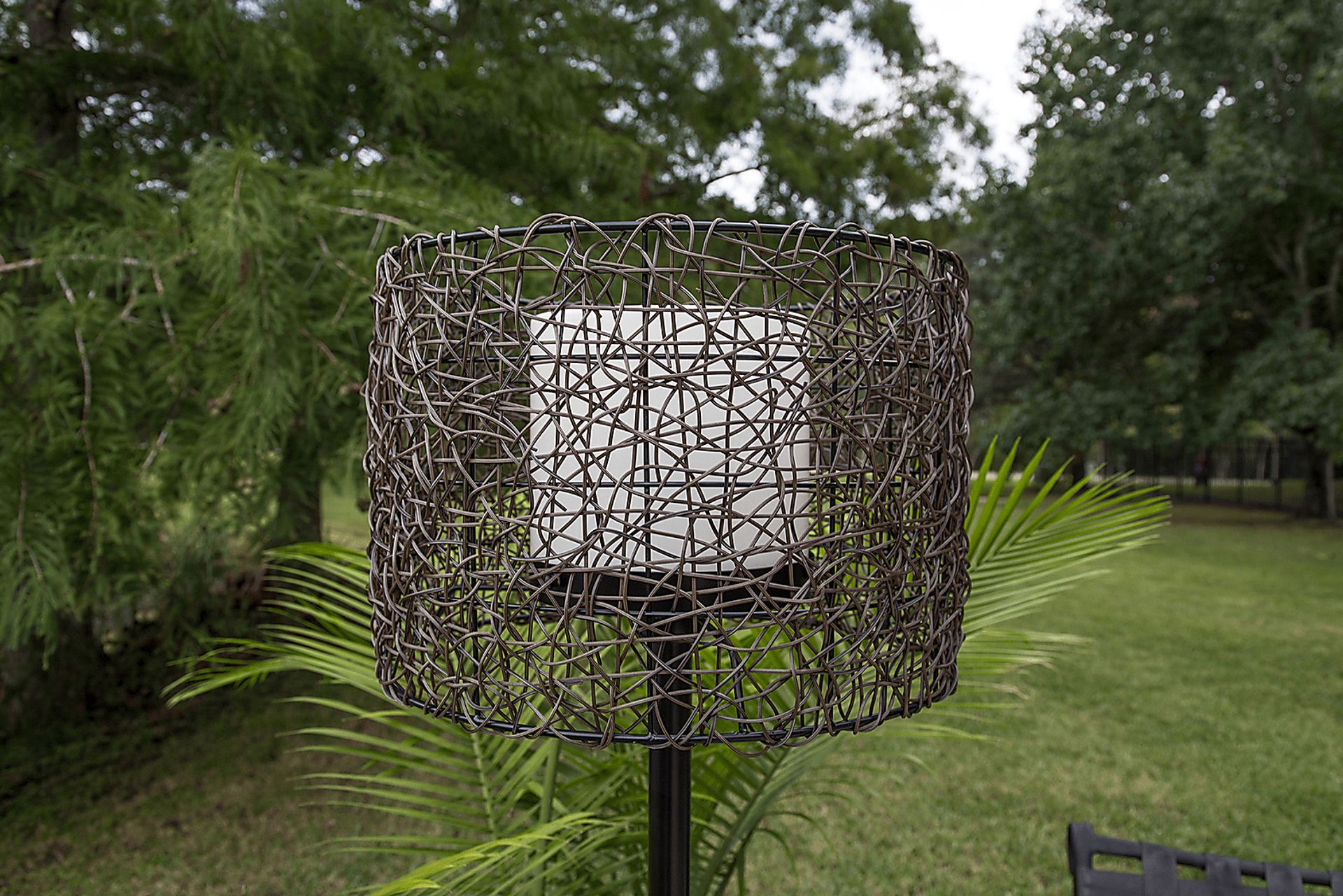 Roanoke Island Brown Outdoor Floor lamp - Image 4