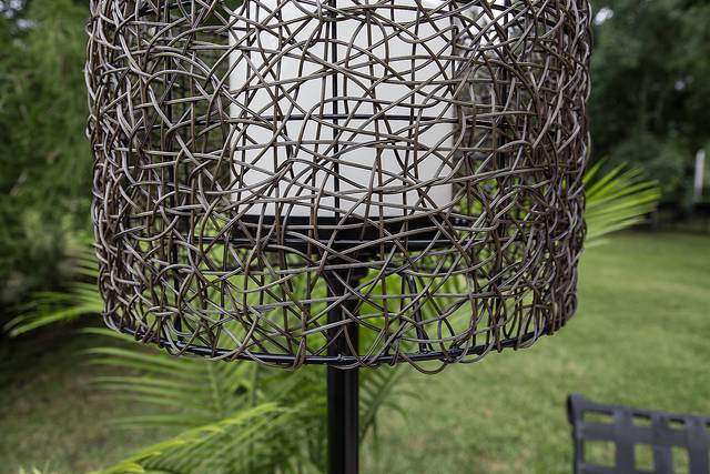 Roanoke Island Brown Outdoor Floor lamp - Thumbnail - Image 5