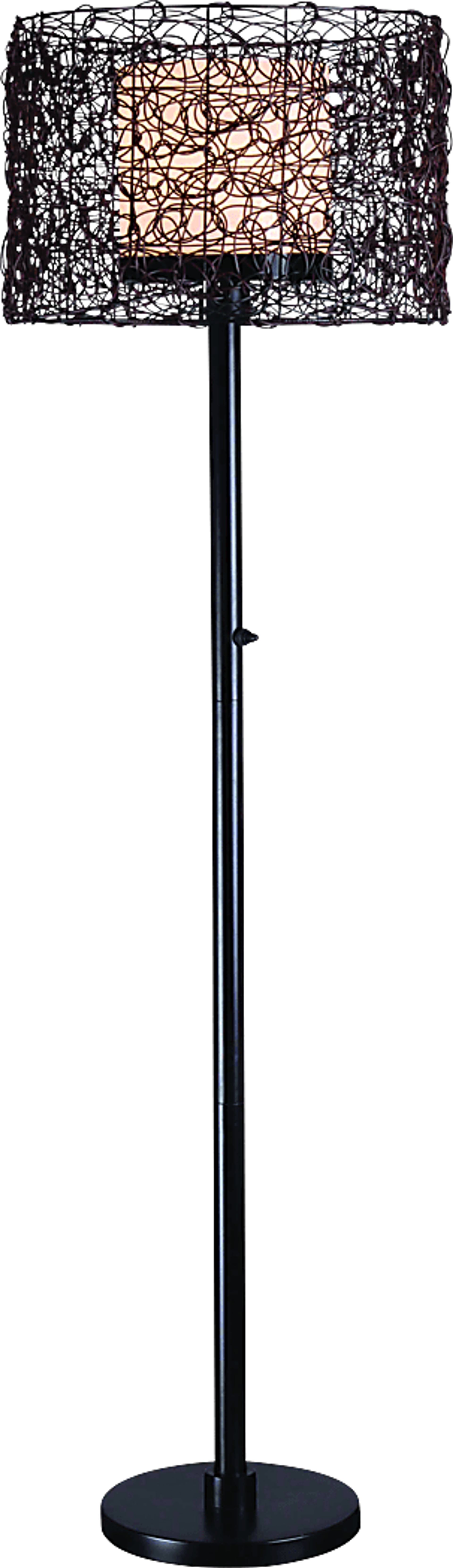 Roanoke Island Brown Outdoor Floor lamp - Image 1