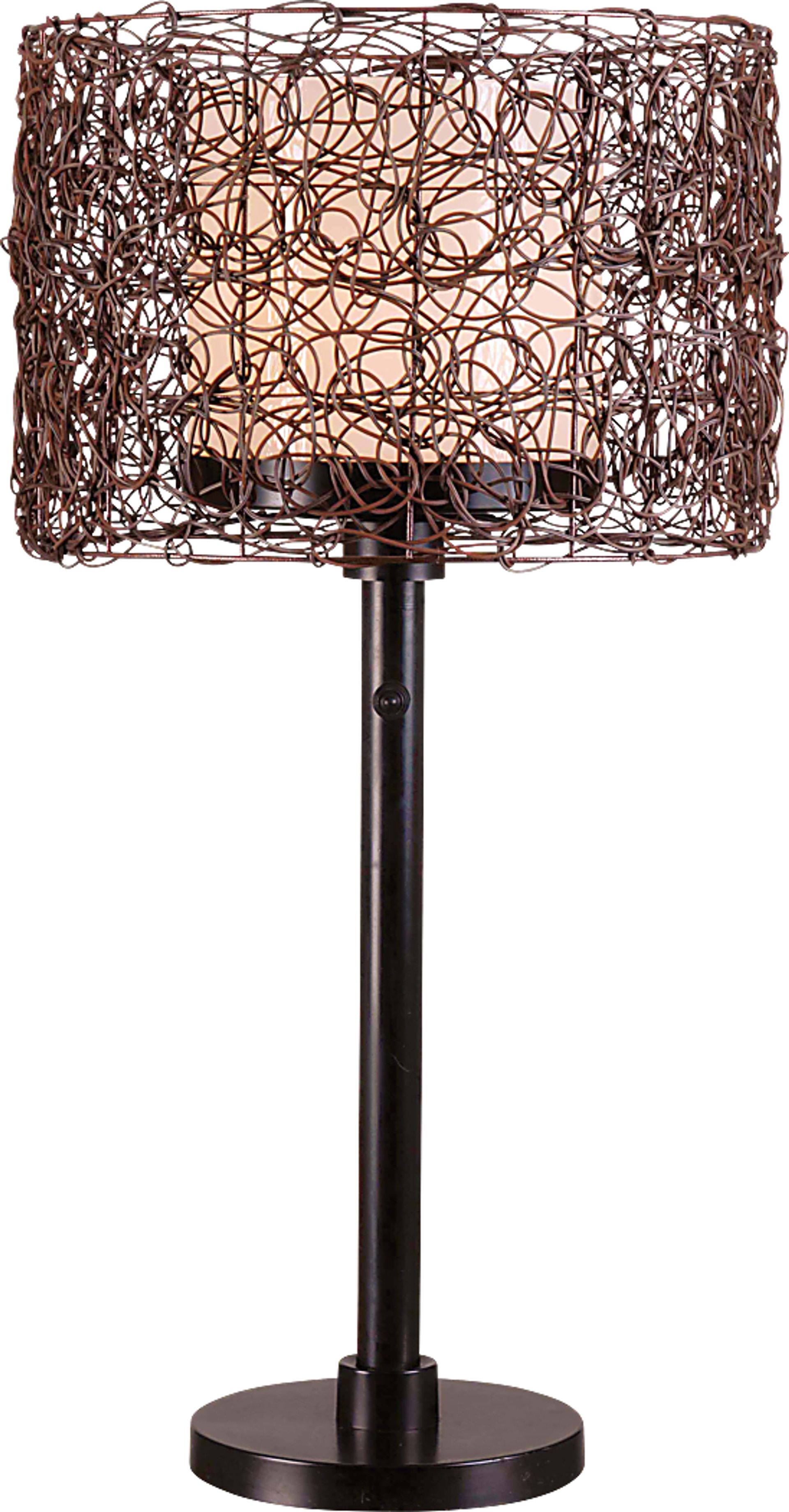 Roanoke Island Brown Outdoor Lamp - Image 1