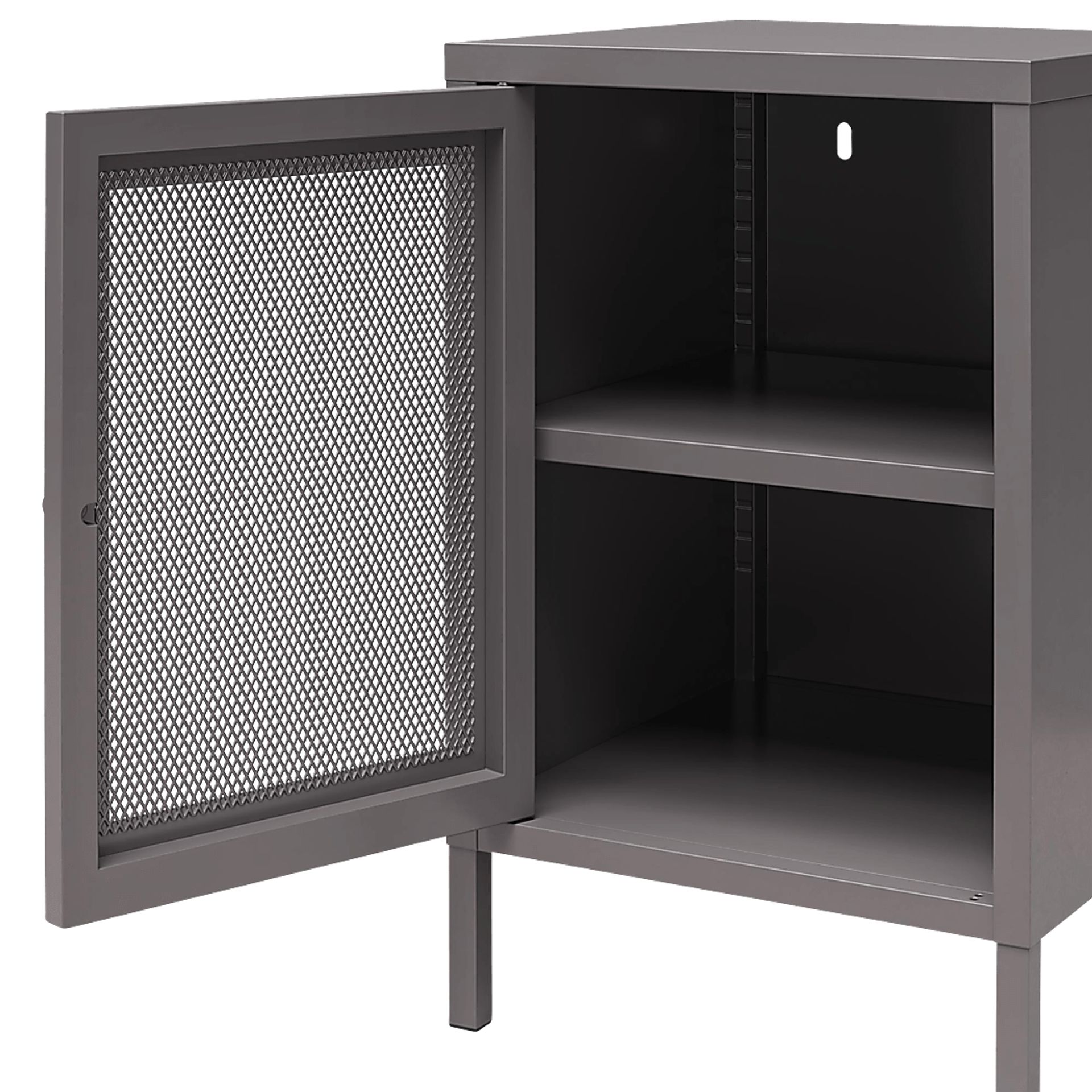 Roaris Graphite Storage End Table - Image 3