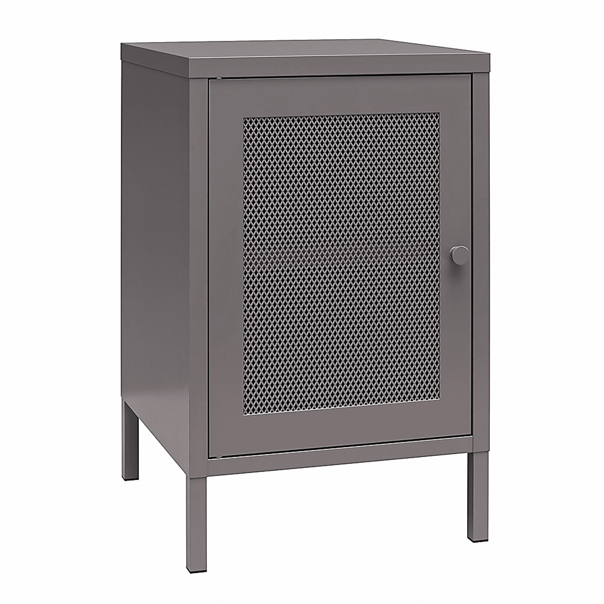 Roaris Graphite Storage End Table - Image 1