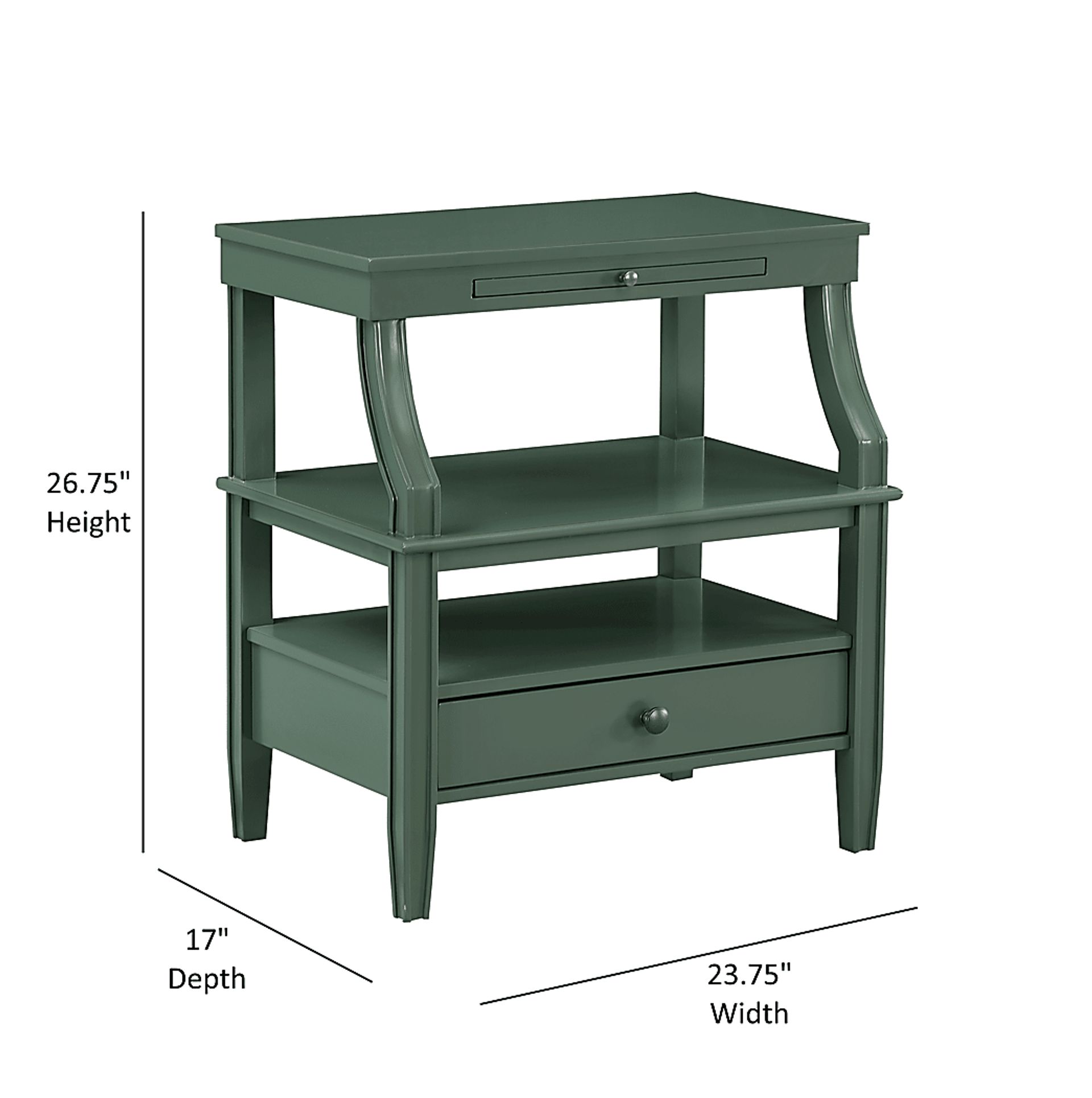 Roatta Green Nightstand - Image 15