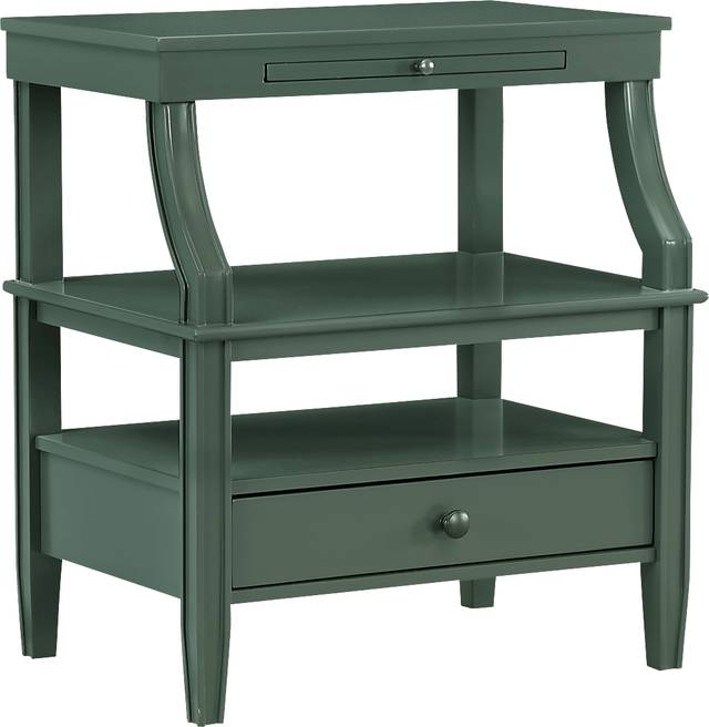 Roatta Green Nightstand - Thumbnail - Image 1