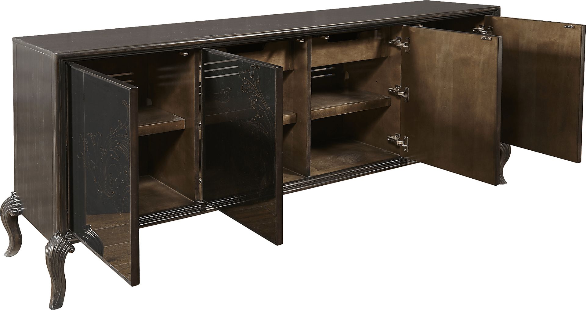 Robeline Black Credenza - Image 5