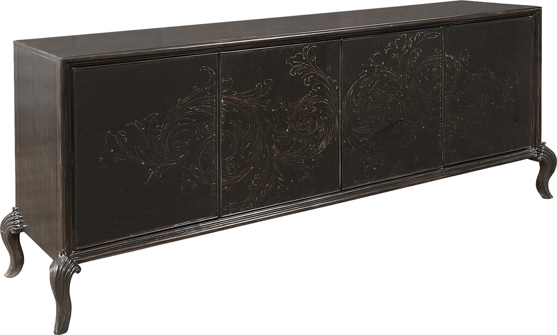 Robeline Black Credenza - Image 1