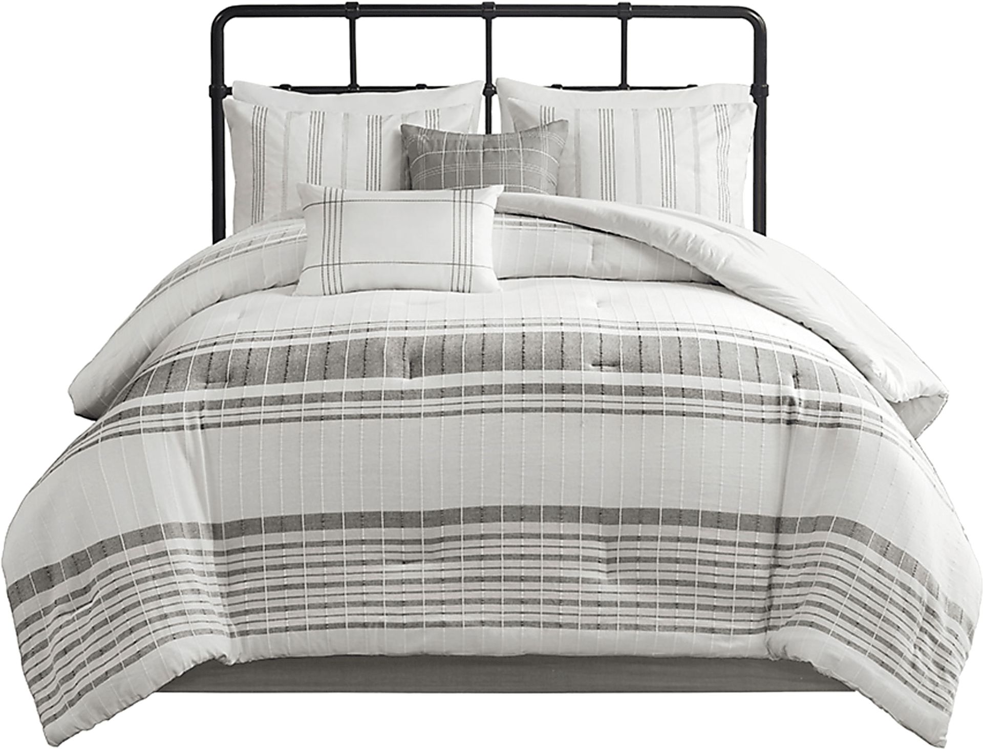 Rober Gray 6pc Cal King Comforter Set - Image 1