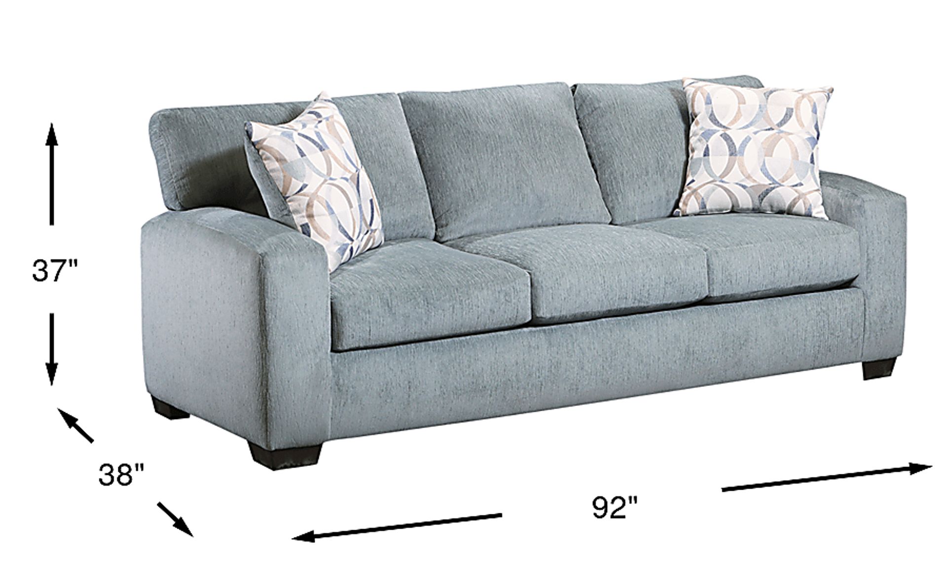 Dimension Image. Please refer to the Dimension Tab on this page for dimension details.