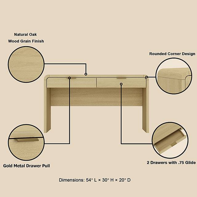 Robinbite I Brown Desk - Thumbnail - Image 7
