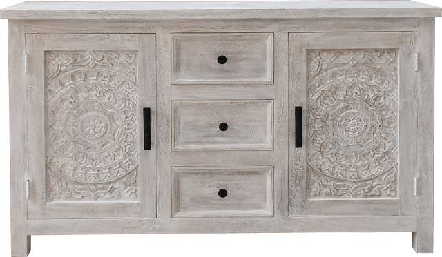 Robinette Blue Dining Table - Thumbnail - Image 2