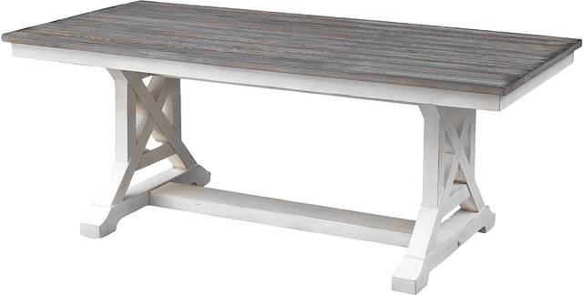 Robinette Cream Dining Table - Thumbnail - Image 1