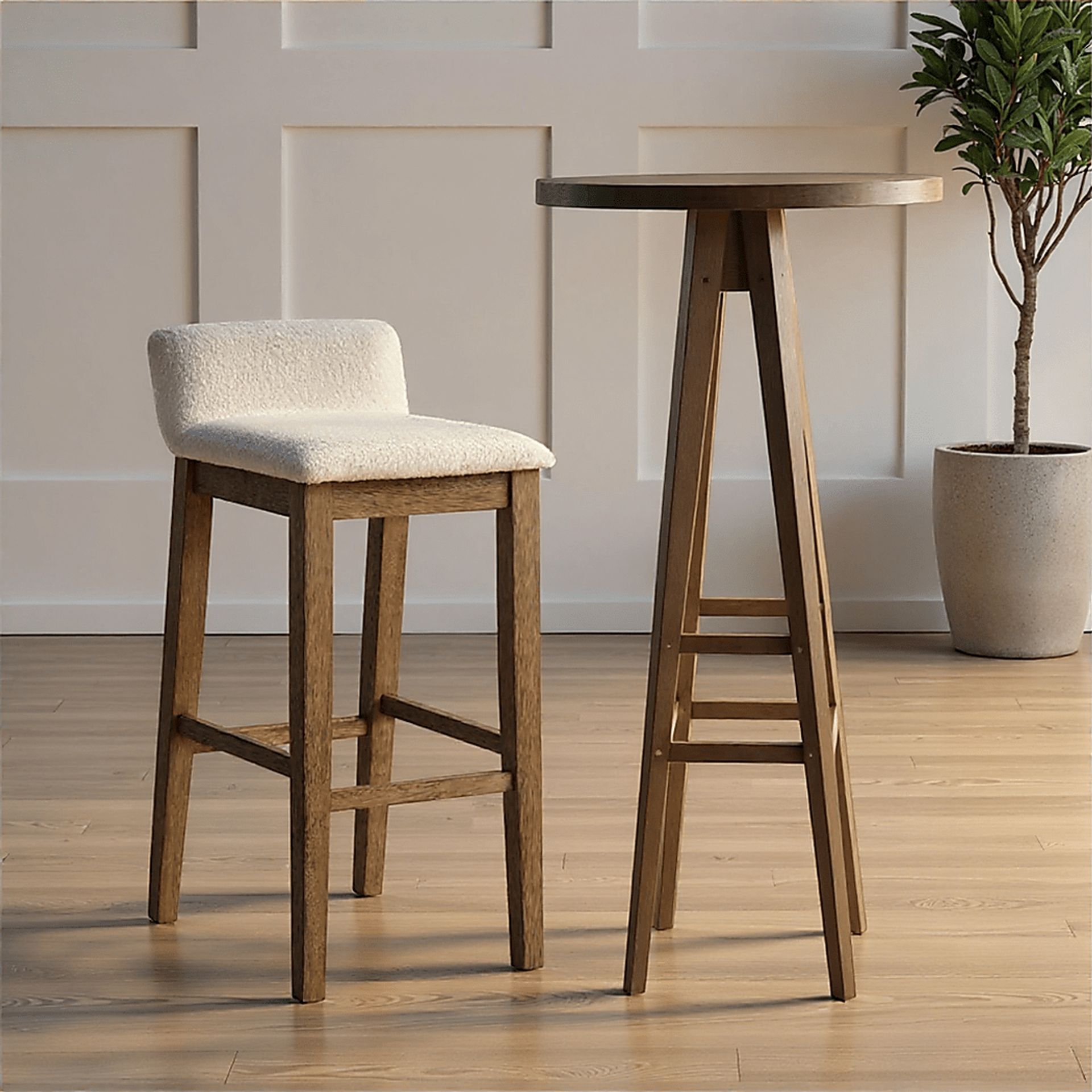 Robinwheels Brown Barstool - Image 2
