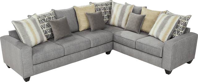 Robson Street Dark Gray 2 Pc Sectional - Thumbnail - Image 3