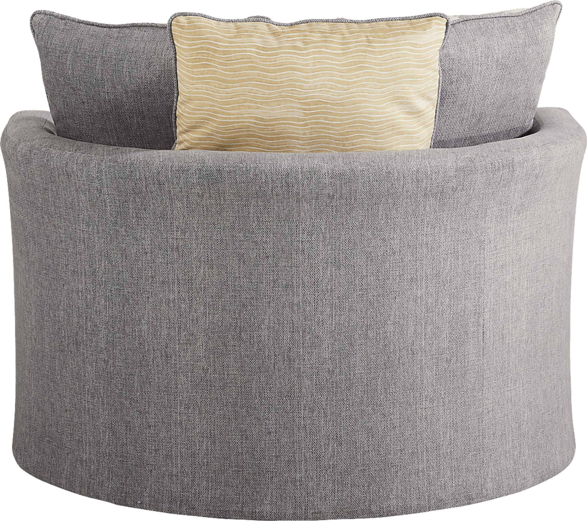 Robson Street Dark Gray 6 Pc Sectional Living Room - Image 7